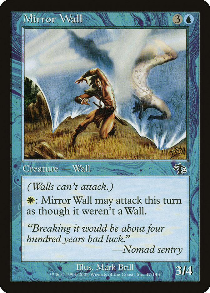 Barreira de Espelho / Mirror Wall - Magic: The Gathering - MoxLand