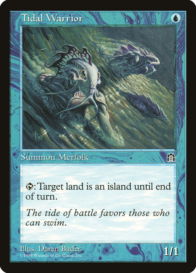 Guerreiro das Marés / Tidal Warrior - Magic: The Gathering - MoxLand