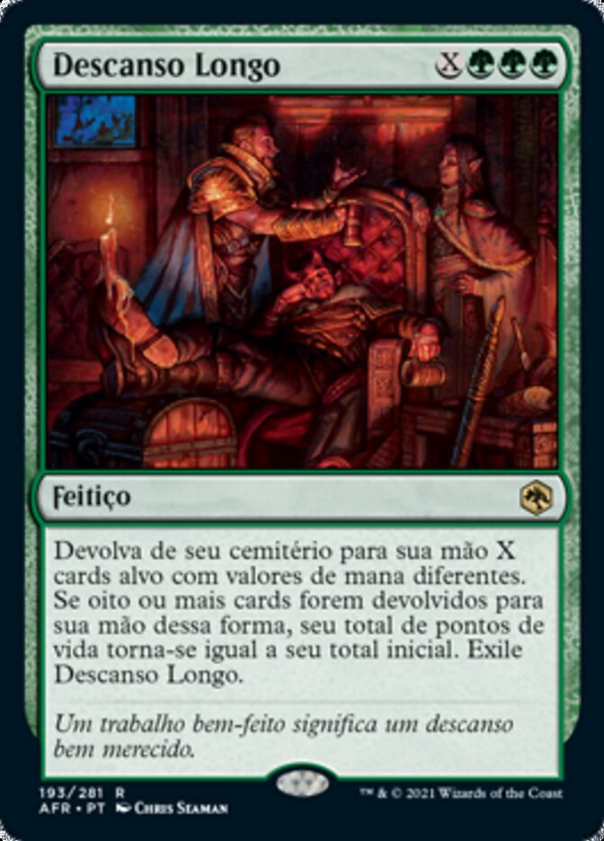 Descanso Longo / Long Rest - Magic: The Gathering - MoxLand