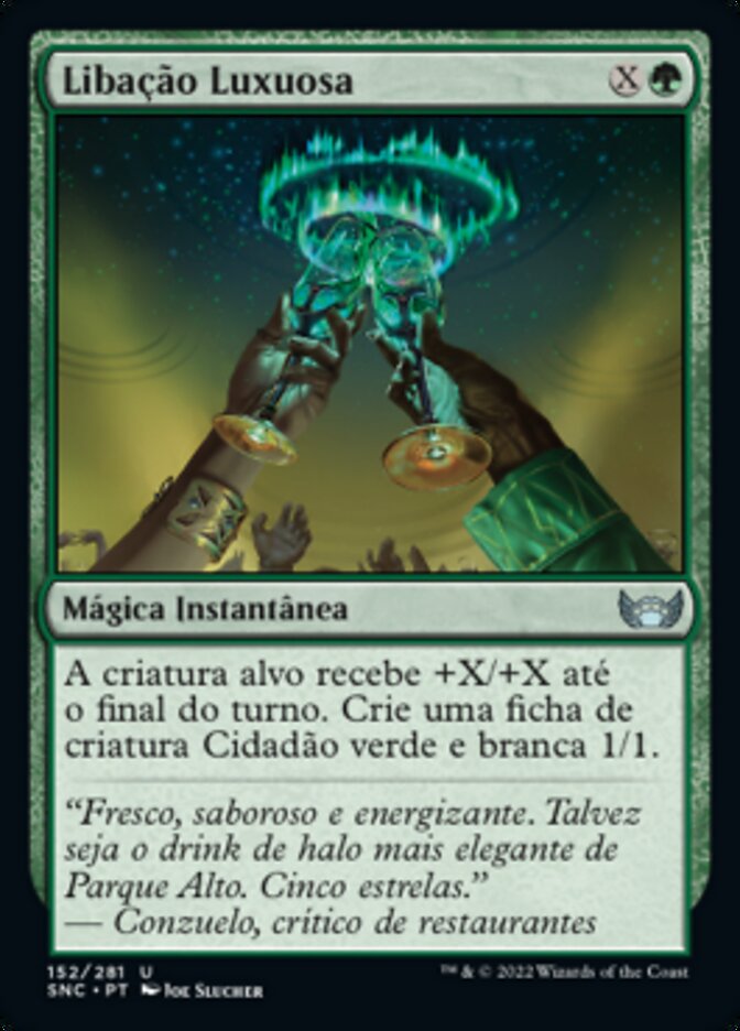 Libação Luxuosa / Luxurious Libation - Magic: The Gathering - MoxLand