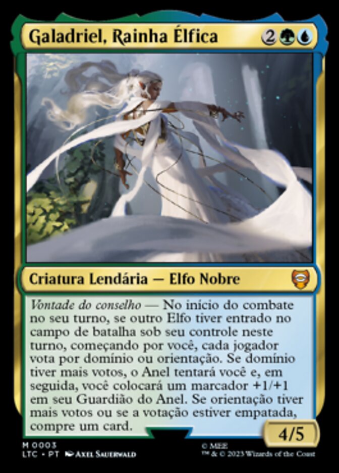 Galadriel, Rainha Élfica / Galadriel, Elven-Queen - Magic: The Gathering - MoxLand