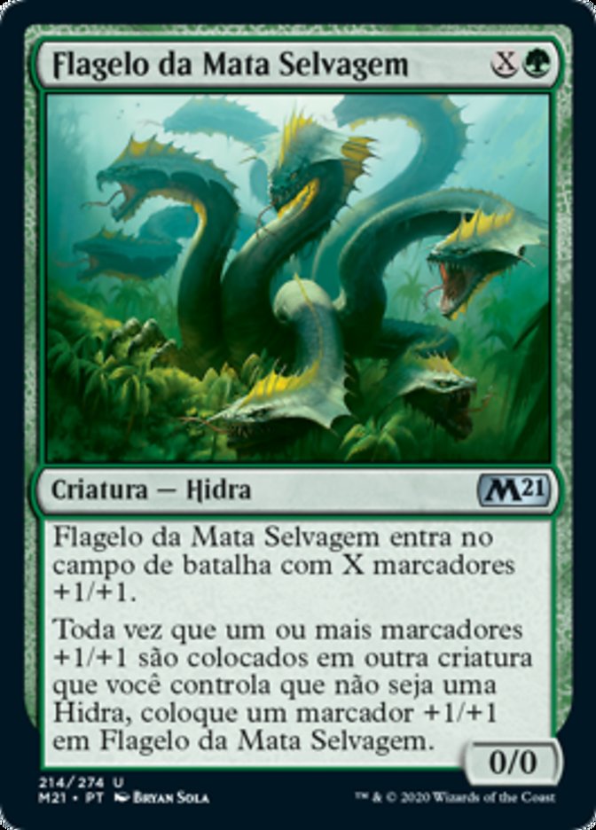 Flagelo da Mata Selvagem / Wildwood Scourge - Magic: The Gathering - MoxLand