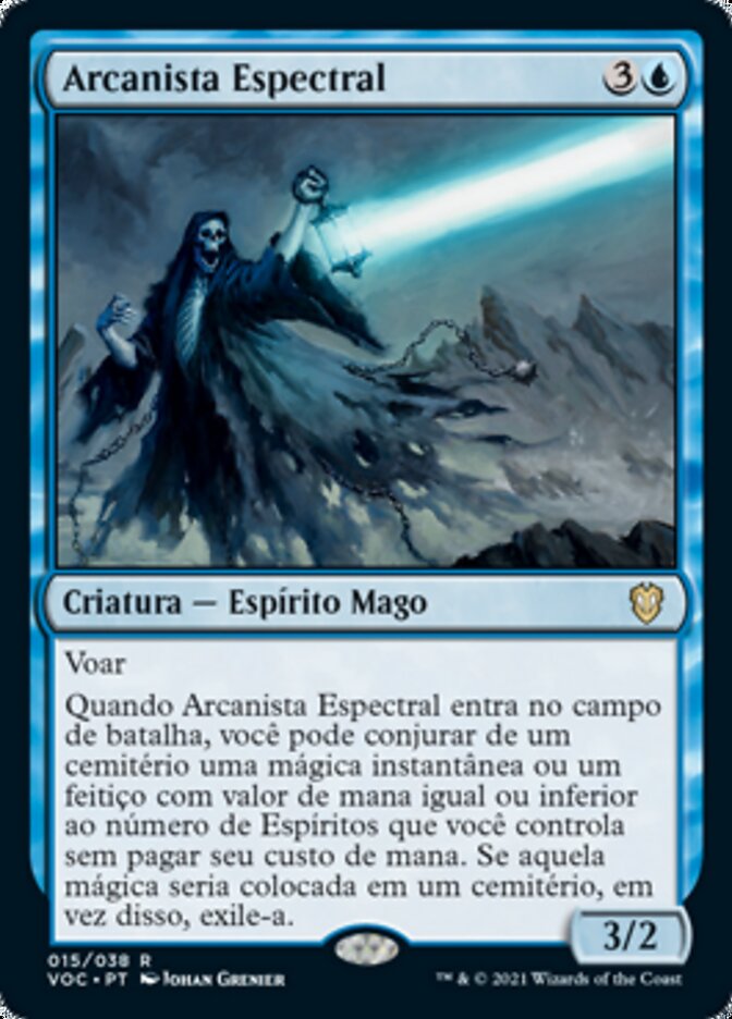 Arcanista Espectral / Spectral Arcanist - Magic: The Gathering - MoxLand