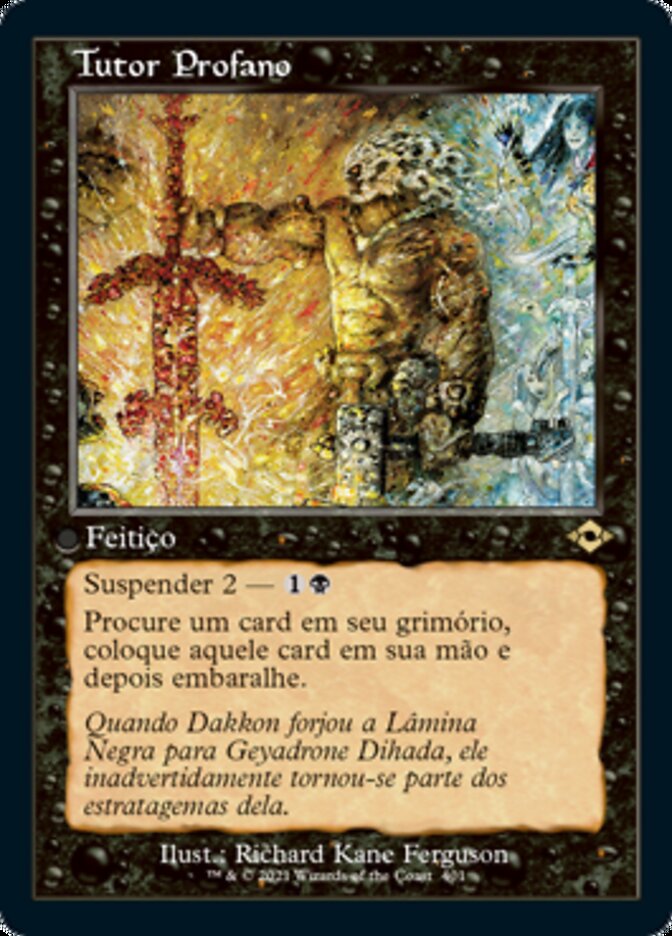 Tutor Profano / Profane Tutor - Magic: The Gathering - MoxLand