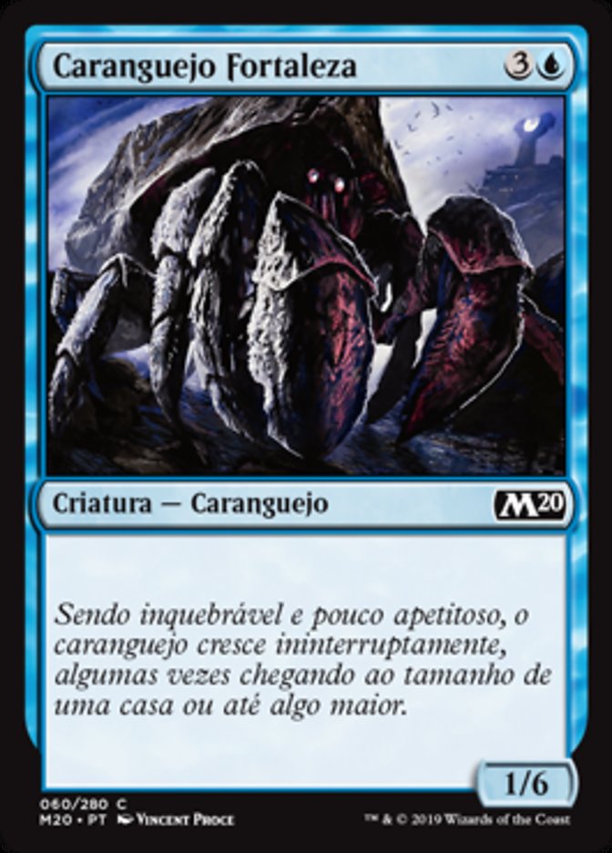 Caranguejo Fortaleza / Fortress Crab - Magic: The Gathering - MoxLand