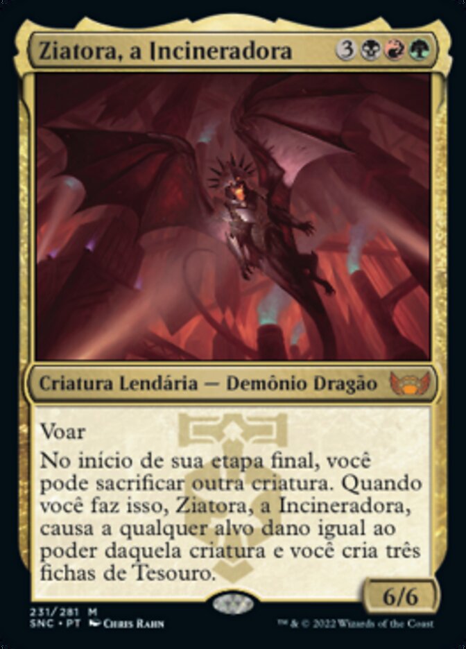 Ziatora, a Incineradora / Ziatora, the Incinerator - Magic: The Gathering - MoxLand