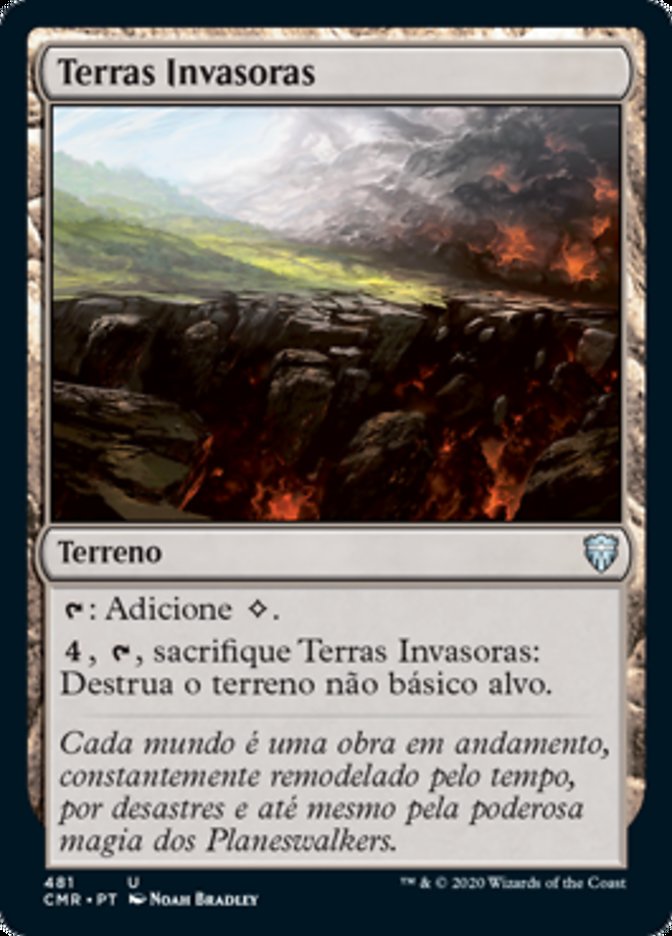 Terras Invasoras / Encroaching Wastes - Magic: The Gathering - MoxLand