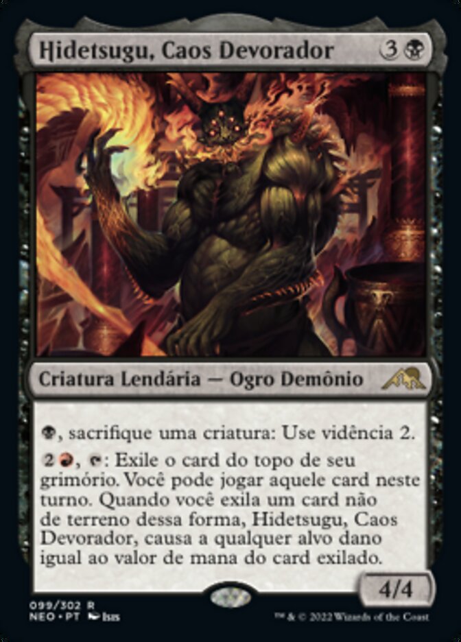 Hidetsugu, Caos Devorador / Hidetsugu, Devouring Chaos - Magic: The Gathering - MoxLand