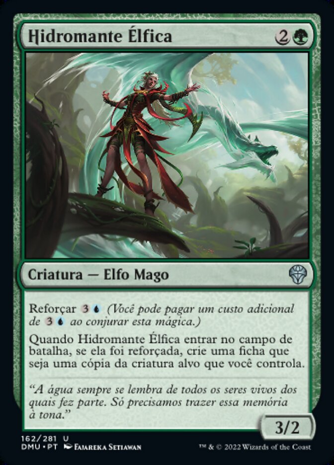 Hidromante Élfica / Elvish Hydromancer - Magic: The Gathering - MoxLand