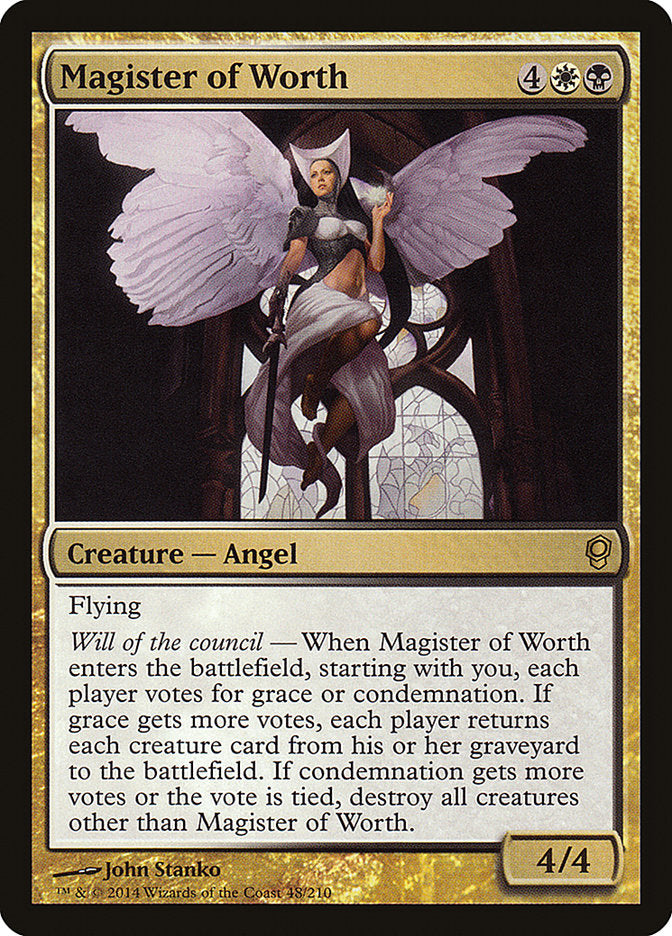 Magister of Worth / Magister of Worth - Magic: The Gathering - MoxLand