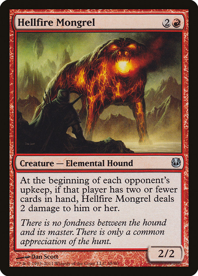 Mestiço Avérneo / Hellfire Mongrel - Magic: The Gathering - MoxLand