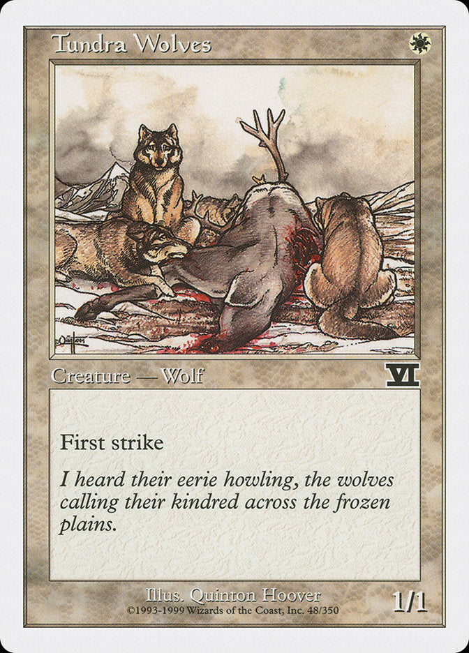 Lobos da Tundra / Tundra Wolves - Magic: The Gathering - MoxLand