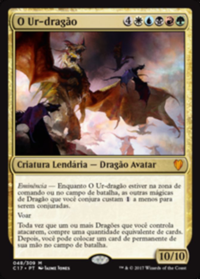 O Ur-dragão / The Ur-Dragon - Magic: The Gathering - MoxLand