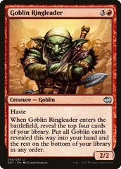 Líder Revolucionário Goblin / Goblin Ringleader - Magic: The Gathering - MoxLand