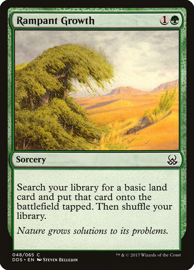 Crescimento Exuberante / Rampant Growth - Magic: The Gathering - MoxLand