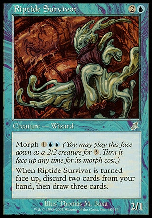 Sobrevivente da Rebentação / Riptide Survivor - Magic: The Gathering - MoxLand