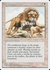 Leões da Savana / Savannah Lions - Magic: The Gathering - MoxLand