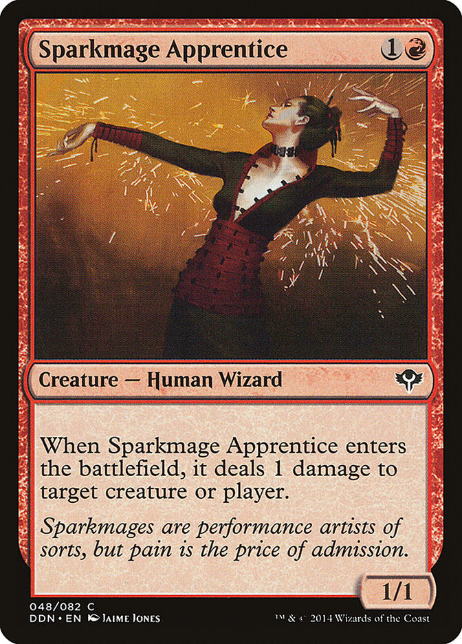 Aprendiz de Mago de Centelhas / Sparkmage Apprentice - Magic: The Gathering - MoxLand