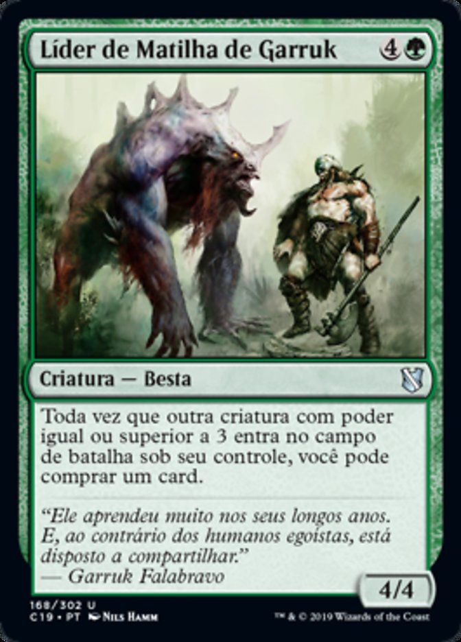 Líder de Matilha de Garruk / Garruk's Packleader - Magic: The Gathering - MoxLand