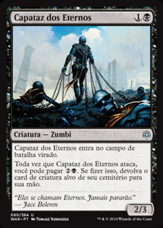 Capataz dos Eternos / Eternal Taskmaster - Magic: The Gathering - MoxLand