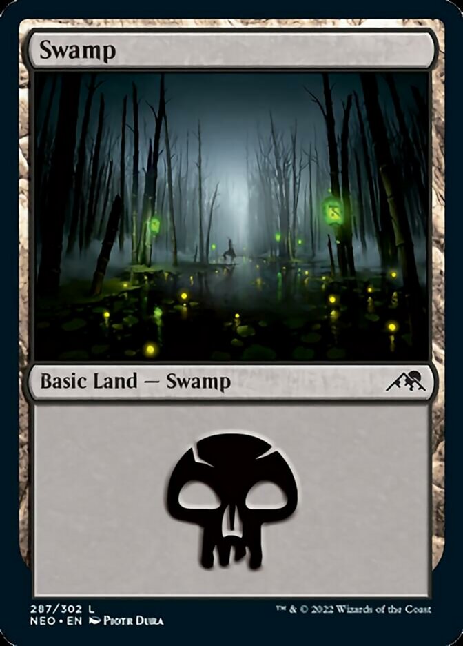 Pântano / Swamp - Magic: The Gathering - MoxLand