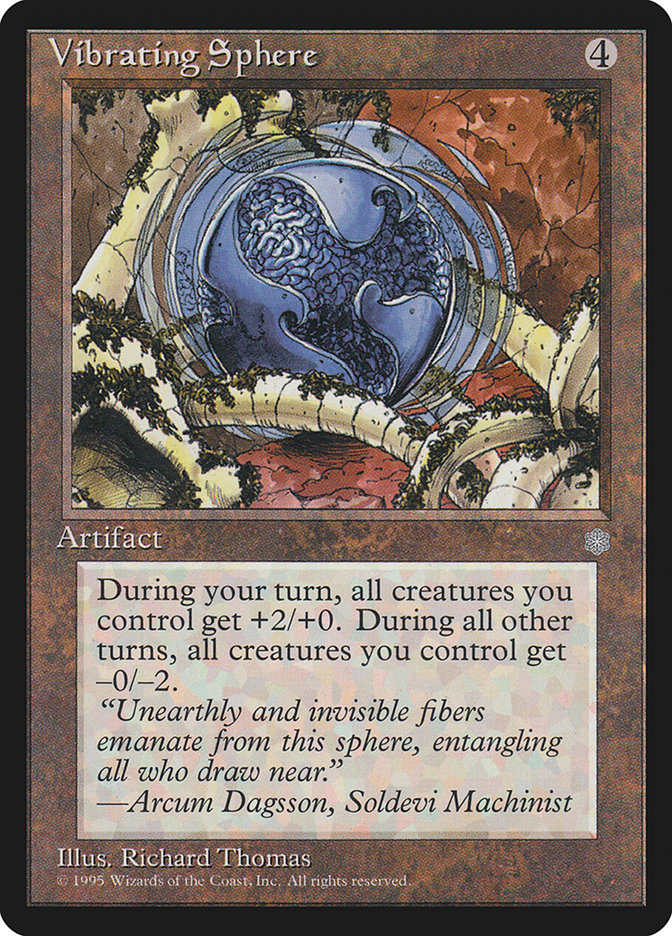 Esfera Vibratória / Vibrating Sphere - Magic: The Gathering - MoxLand