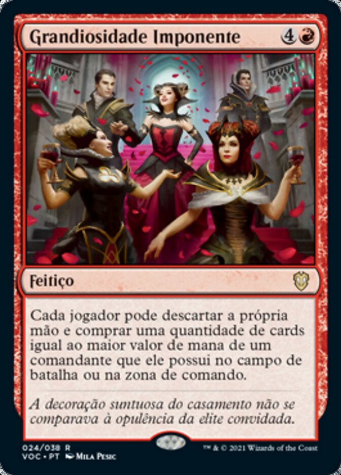 Grandiosidade Imponente / Imposing Grandeur - Magic: The Gathering - MoxLand