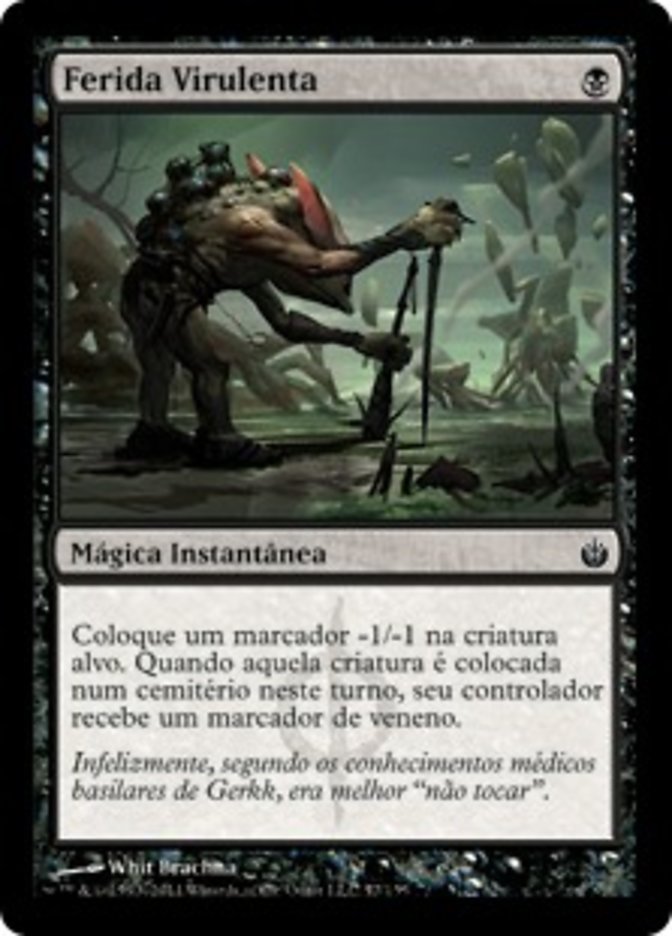 Ferida Virulenta / Virulent Wound - Magic: The Gathering - MoxLand