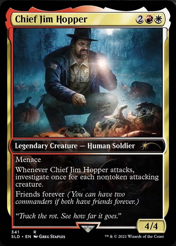 Chief Jim Hopper - Magic: The Gathering - MoxLand