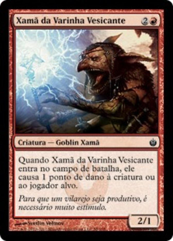 Xamã da Varinha Vesicante / Blisterstick Shaman - Magic: The Gathering - MoxLand