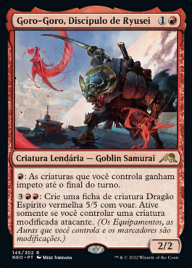 Goro-Goro, Discípulo de Ryusei / Goro-Goro, Disciple of Ryusei - Magic: The Gathering - MoxLand