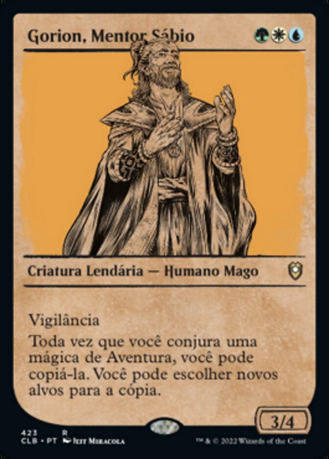 Gorion, Mentor Sábio / Gorion, Wise Mentor - Magic: The Gathering - MoxLand