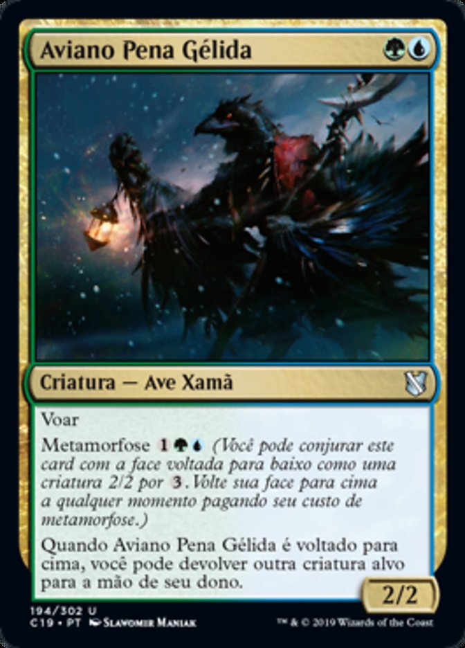 Aviano Pena Gélida / Icefeather Aven - Magic: The Gathering - MoxLand
