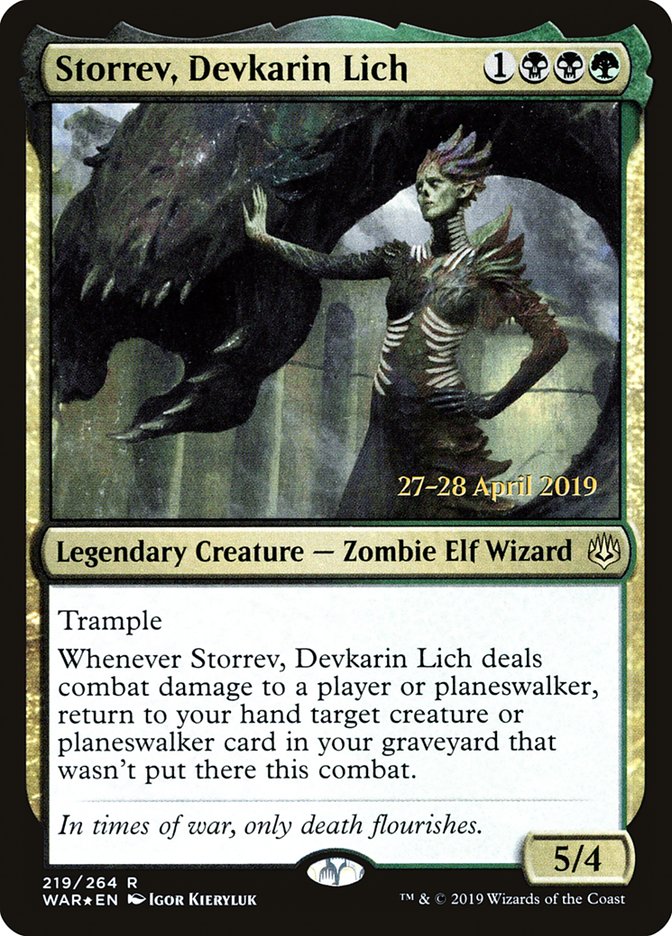 Storrev, Lich Devkarin / Storrev, Devkarin Lich - Magic: The Gathering - MoxLand