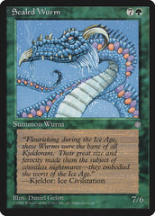 Serpente Terrestre Escamada / Scaled Wurm - Magic: The Gathering - MoxLand