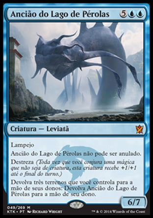 Ancião do Lago de Pérolas / Pearl Lake Ancient - Magic: The Gathering - MoxLand