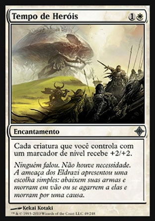 Tempo de Heróis / Time of Heroes - Magic: The Gathering - MoxLand