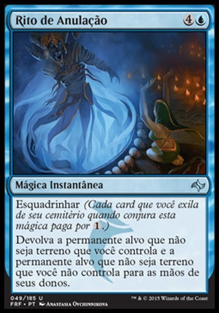 Rito de Anulação / Rite of Undoing - Magic: The Gathering - MoxLand