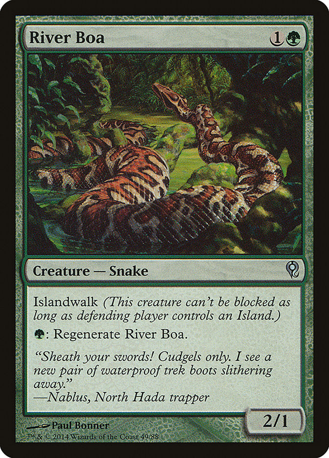 Jiboia / River Boa - Magic: The Gathering - MoxLand