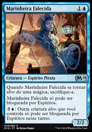 Marinheira Falecida / Departed Deckhand - Magic: The Gathering - MoxLand