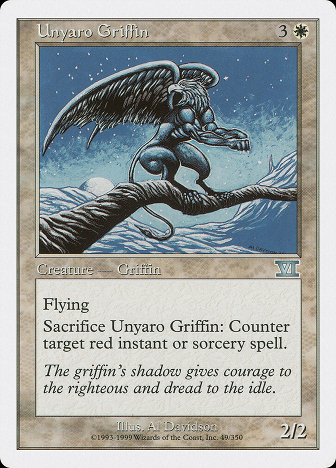 Grifo de Unyaro / Unyaro Griffin - Magic: The Gathering - MoxLand