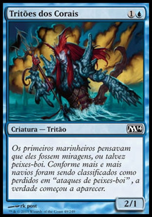 Tritões dos Corais / Coral Merfolk - Magic: The Gathering - MoxLand