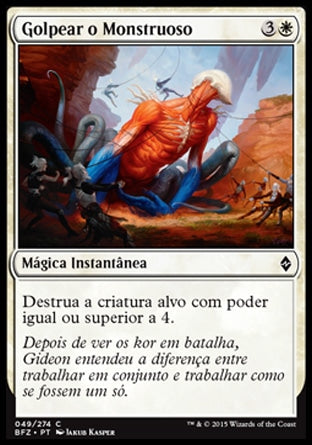 Golpear o Monstruoso / Smite the Monstrous - Magic: The Gathering - MoxLand