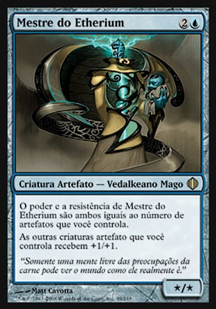 Mestre do Etherium / Master of Etherium - Magic: The Gathering - MoxLand