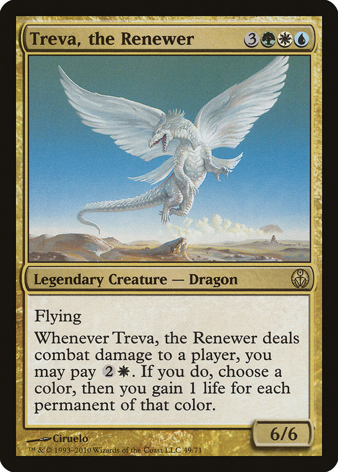 Treva, a Renovadora / Treva, the Renewer - Magic: The Gathering - MoxLand