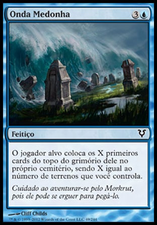 Onda Medonha / Dreadwaters - Magic: The Gathering - MoxLand