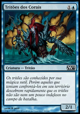 Tritões dos Corais / Coral Merfolk - Magic: The Gathering - MoxLand