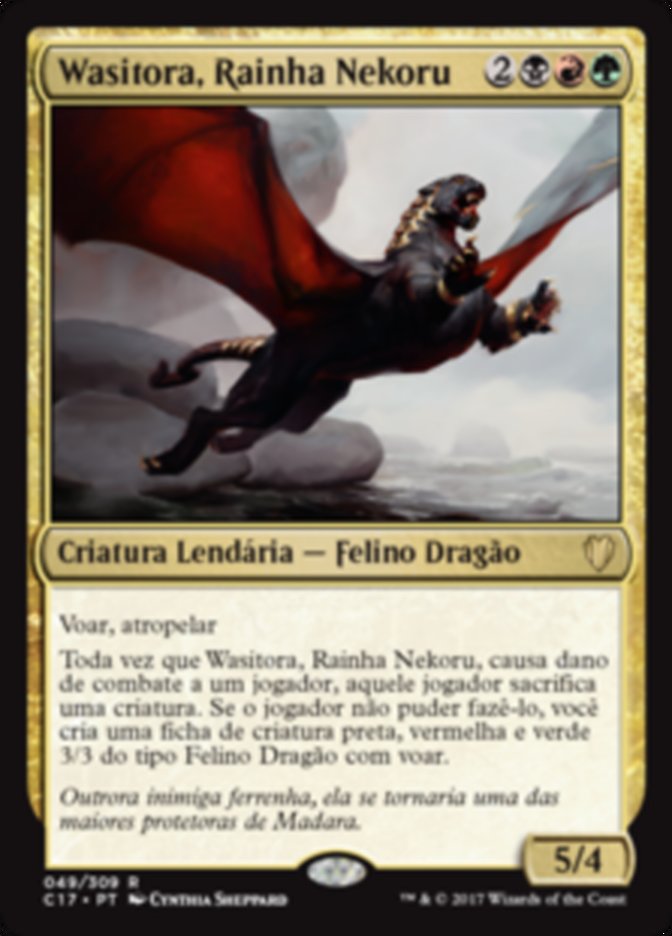 Wasitora, Rainha Nekoru / Wasitora, Nekoru Queen - Magic: The Gathering - MoxLand