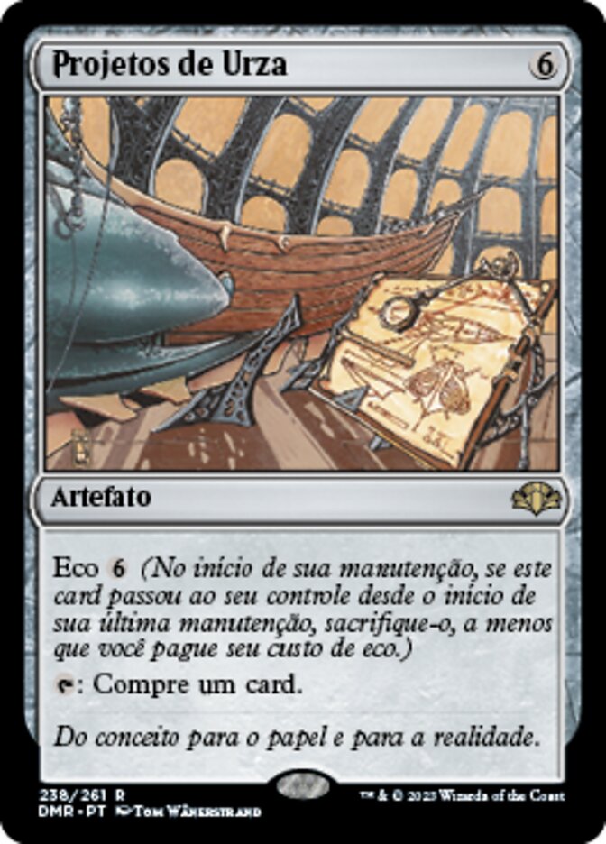 Projetos de Urza / Urza's Blueprints - Magic: The Gathering - MoxLand