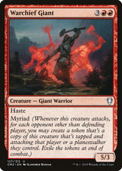 Warchief Giant / Warchief Giant - Magic: The Gathering - MoxLand